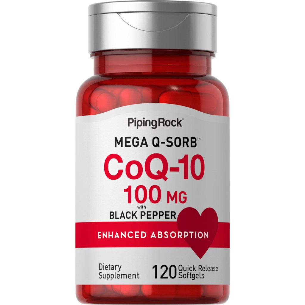 CoQ10 | Coenzyme Q10 100 mg. (120ซอฟต์เจล) โคเอนไซม์ คิวเท็น