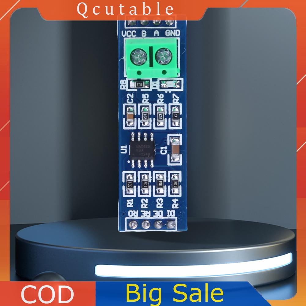 โมดูล QCUT-RS-485 TTL เป็น RS485 MAX485CSA MAX485 TTL เป็น RS-485 สําหรับ Arduino MCU