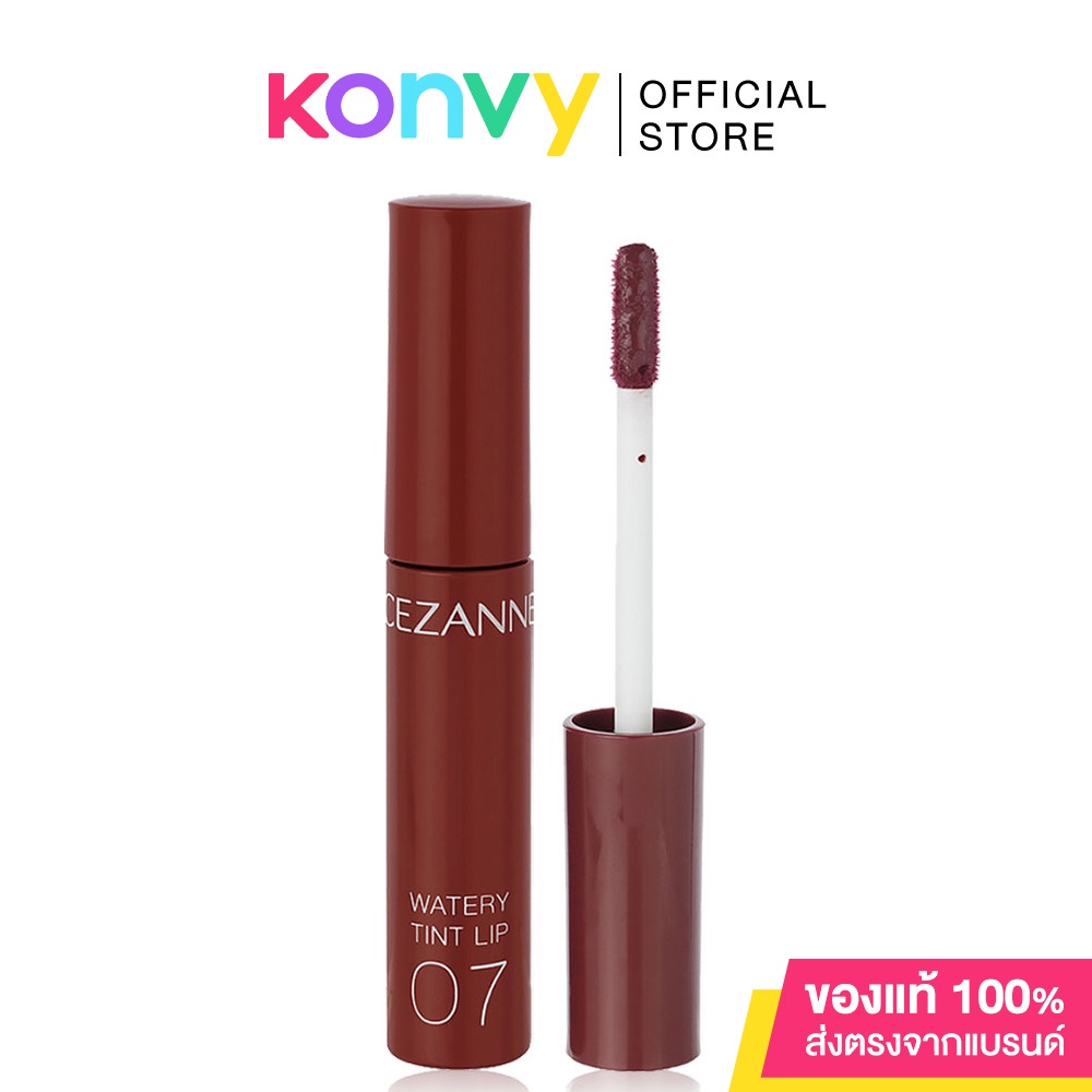 Cezanne Watery Tint Lip 4g #07 ลิปทินท์ผสมออยล์.