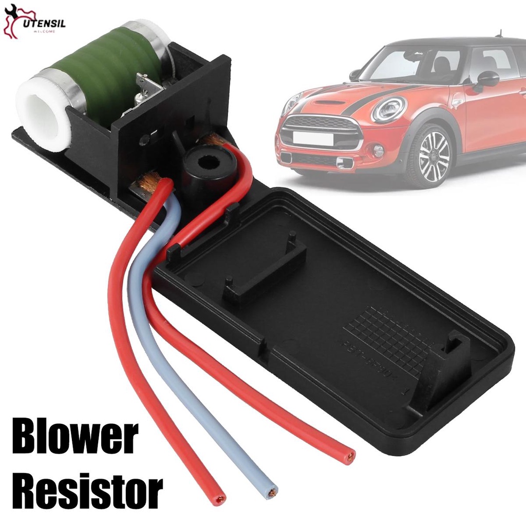 ตัวต้านทานมอเตอร์พัดลมระบายความร้อนเครื่องยนต์ สําหรับ Mini Cooper R50 R52 R53 2001 to 2006 SHOPSBC8546