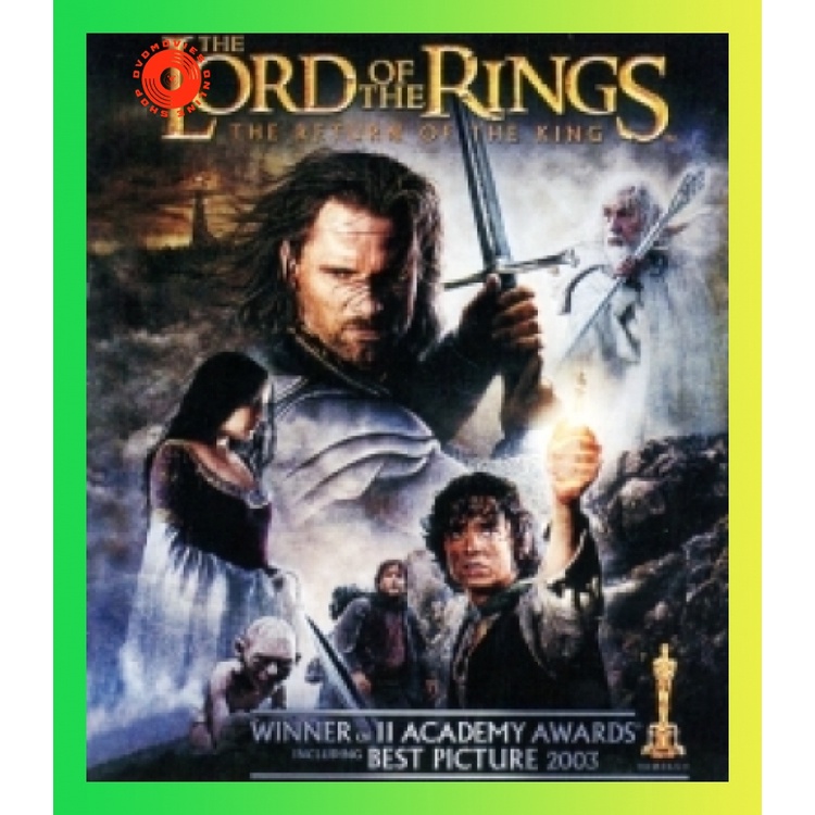 NEW Blu-ray The Lord of the Rings The Return of the King (2003) มหาสงครามชิงพิภพ (เสียง Eng /ไทย | ซับ Eng/ไทย) Blu-ray