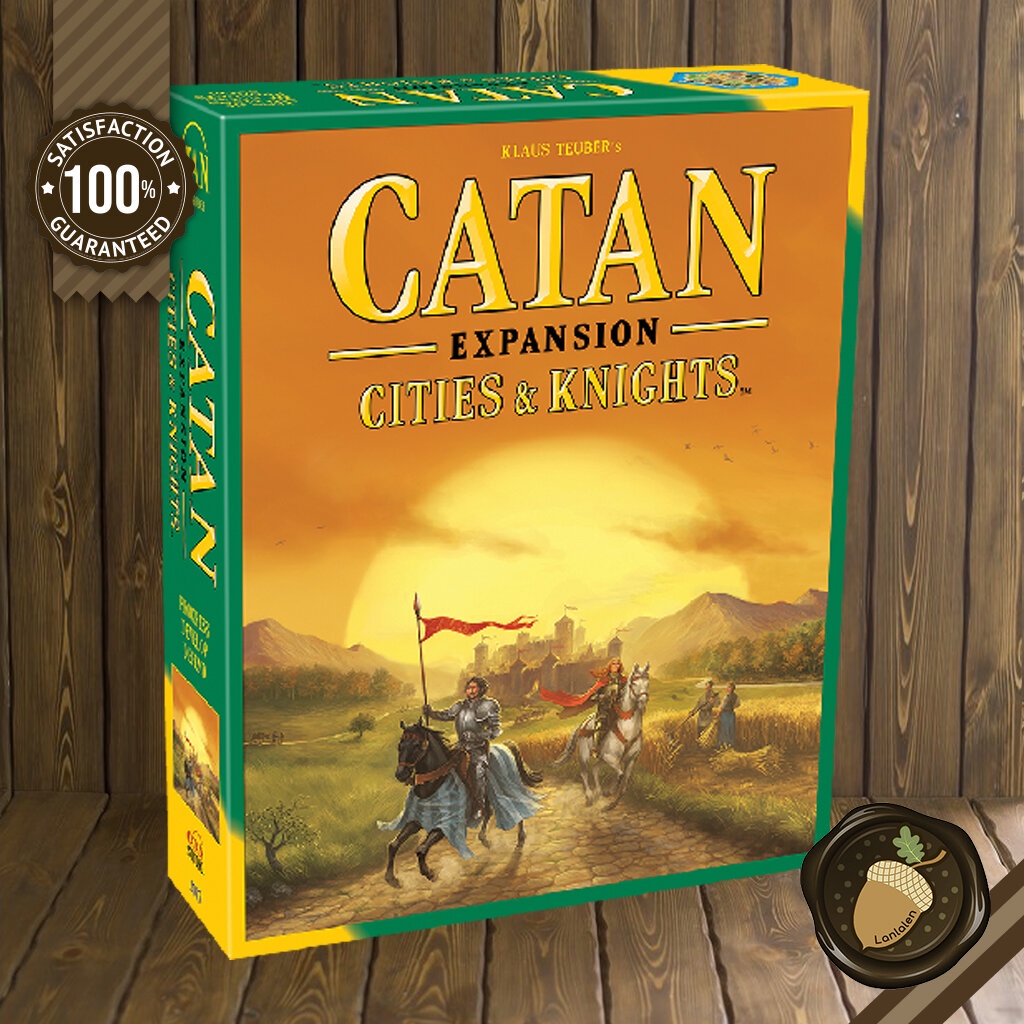 Catan: Cities &amp; Knights ส่วนเสริม บอร์ดเกมแท้ คู่มือภาษาอังกฤษ