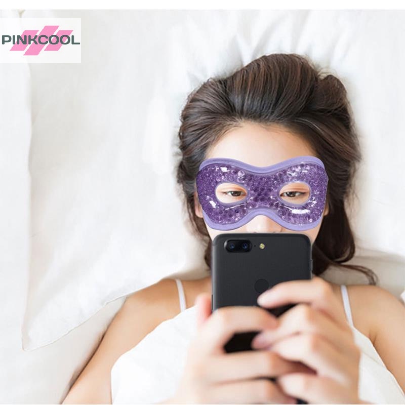 Pinkcool มาสก์ตา เจล เย็น ตา นอน มาสก์ น้ําแข็ง ประคบเย็น ตาบวม ตาแห้ง ความงาม มาแรง