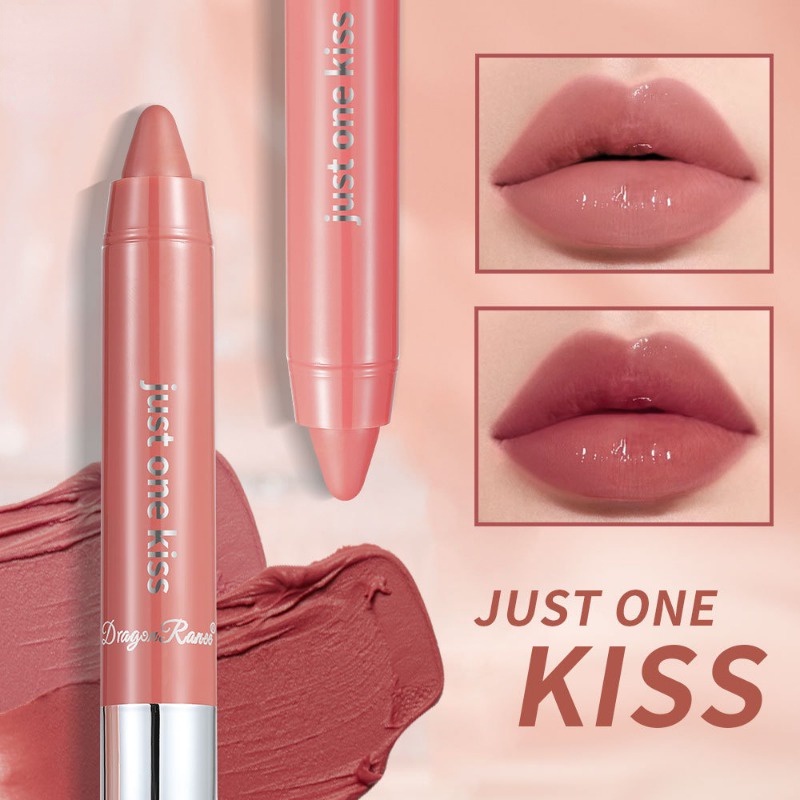 ลิปสติก ลิปไลเนอร์ ให้ความชุ่มชื้น ติดทนนาน 12 สี สําหรับผู้หญิง