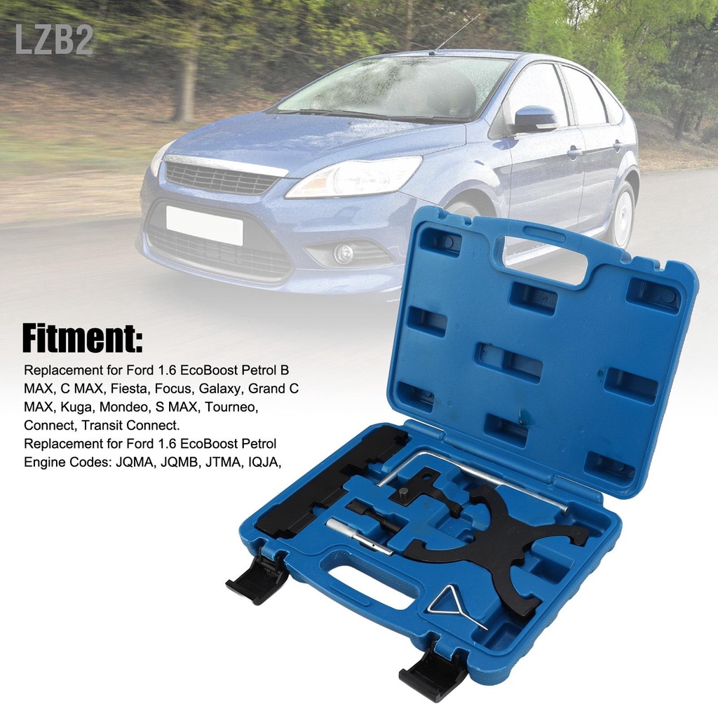 LZB2 7 ชิ้น/เซ็ตเครื่องยนต์ Camshaft Timing ชุดเครื่องมือสำหรับ Ford 1.6 EcoBoost Duratech 1.5L 1.6L เครื่องยนต์