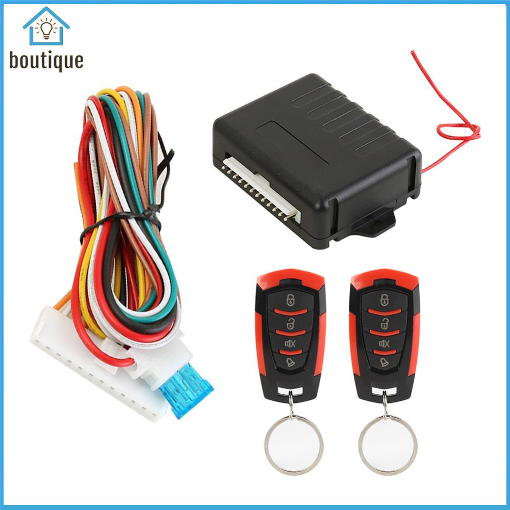 [จัดส่งในพื้นที่] รีโมทคอนโทรลรถยนต์ Central Lock Kit ระบบเตือนภัยอัตโนมัติ Keyless Entry 410 / T111 [1-3 วันมาถึง]