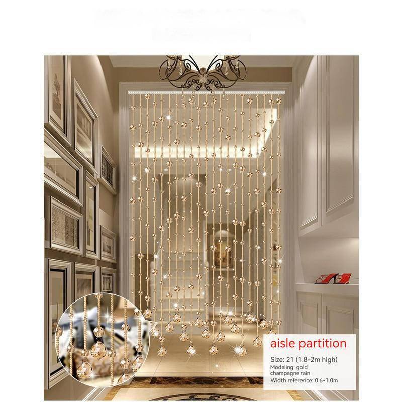 แนะนำ ผ้าม่าน ผ้าม่านลูกปัดคริสตัล เสริมฮวงจุ้ย สําหรับตกแต่งประตูห้องนอน ทางเข้า ราคาพิเศษ มีเก็บเงินปลายทาง