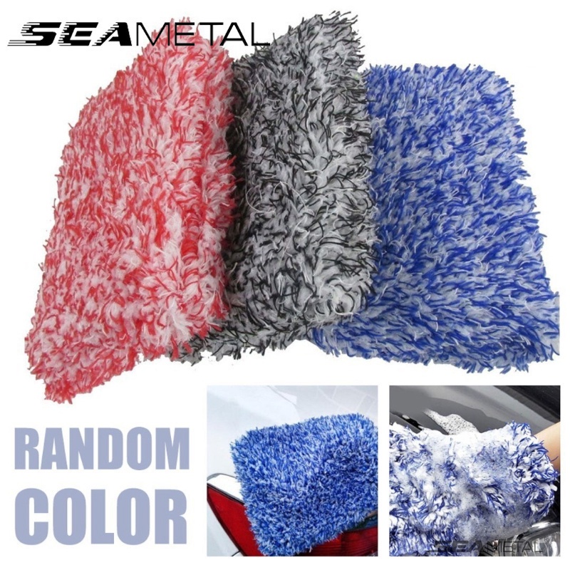 Seametal แปรงฟองน้ํา ทนทาน สําหรับทําความสะอาดล้อรถยนต์ 1 ชิ้น