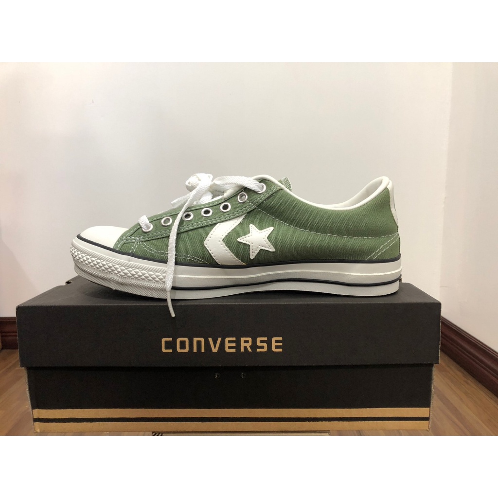รองเท้า Converse all star รุ่น Converse109:11-112WT MGR สีเขียว งานแท้100% โปรโมชั่นลดราคา 40% แฟชั