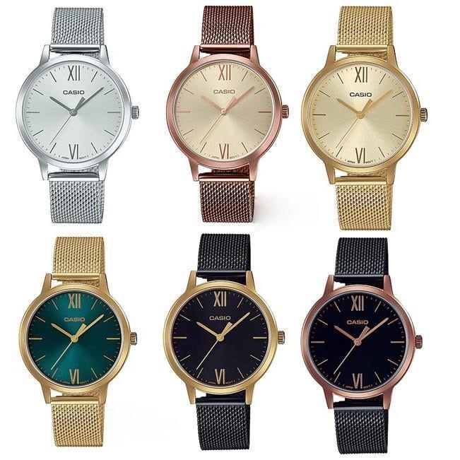 นาฬิกา ข้อมือ ผู้หญิง Casio General รุ่น LTP-E157 ltp-e157m LTP-E157MR LTP-E157MGB ของแท้ 100% รับปร