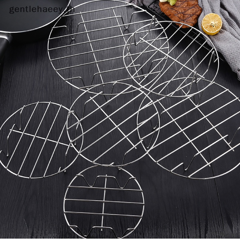 Gg ตะแกรงสเตนเลส สําหรับนึ่งอาหาร หม้อทอดไร้น้ํามัน