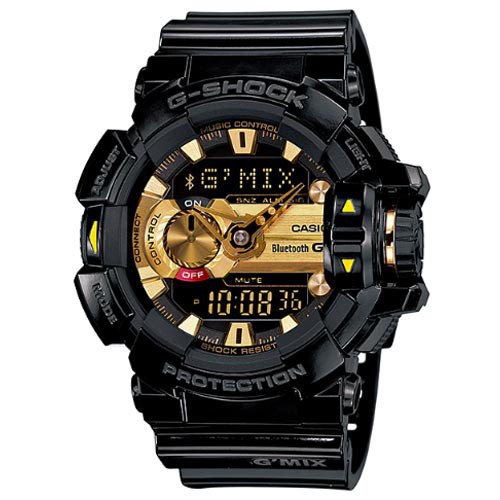 Casio G-Shock G'Mix GBA-400-1A9 นาฬิกาข้อมือดิจิทัล เชื่อมต่อบลูทูธ