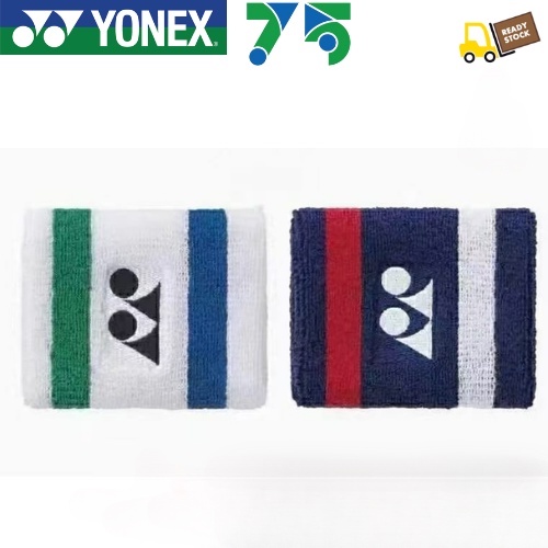 Yonex สายรัดข้อมือ ป้องกันบาดเจ็บ สําหรับเล่นแบดมินตัน ครบรอบ 75 ปี