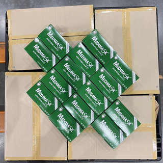 Medimask SK mask 50pcs (green) หน้ากากอนามัย เกรดการแพทย์ ใช้ในโรงพยาบาล 3ชั้น 50ชิ้น