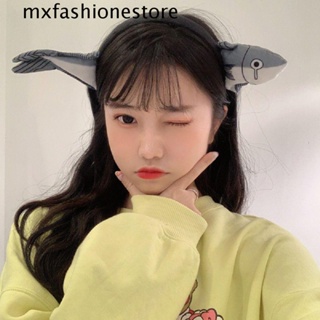 Mxfashione ที่คาดผม ผ้าโพกหัว ตลก ผู้หญิง ล้างหน้า น่ารัก ปลาเค็ม หัวห่วง