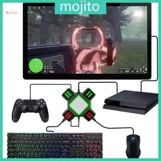 Mojito กล่องแปลง เป็นอะแดปเตอร์เมาส์ คีย์บอร์ด สําหรับ NS-One Series PS4-PS3 KX