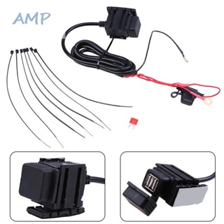⚡NEW 8⚡Easy to Install Dual USB Port Charger for Motorcycle Car Waterproof and Reliable