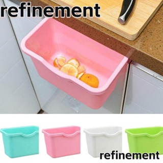 Refinement ตะกร้าพลาสติก แบบแขวน 6 สี พกพาง่าย สําหรับห้องครัว