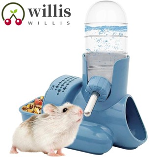 Willis ขวดน้ํากระต่าย 3 in 1 พร้อมฐานใส่อาหาร 4 ออนซ์ 120 มล. ไม่หยด กันกระรอก