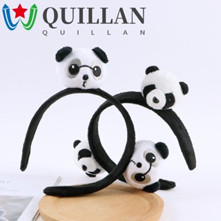 Quillan กิ๊บติดผม รูปตุ๊กตาแพนด้า 3D สําหรับผู้หญิง