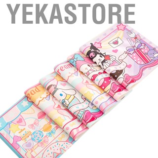 Yekastore Desk Pad Mat Mouse Cute Cartoon Prevent Slipping  Soft Artificial Leather Protector