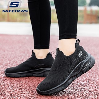 Skechers_ GOWALK ArchFit รองเท้ากีฬาลําลอง ผ้าตาข่าย ระบายอากาศ สวมใส่สบาย คุณภาพสูง แฟชั่นฤดูร้อน สําหรับผู้ชาย และผู้หญิง