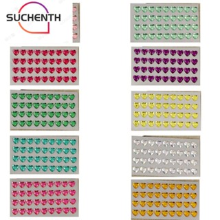 Suchenth สติกเกอร์อัญมณี สติกเกอร์อะคริลิค หลากสี สติกเกอร์ตกแต่ง สติกเกอร์มุก DIY