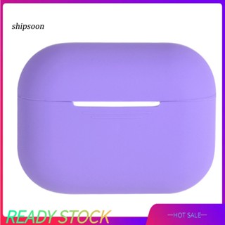 Sn กระเป๋าเก็บหูฟัง สีพื้น ป้องกันการกระแทก สําหรับ AirPods Pro