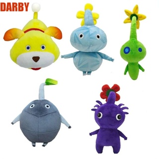 Darby ตุ๊กตาฟิกเกอร์ ยัดนุ่น รูปสุนัข ดอกไม้ ใบตูม ใบไม้ ของขวัญคริสต์มาส ของเล่นสําหรับเด็ก