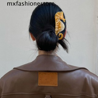 Mxfashione กิ๊บติดผมม้าน้ํา เพทาย รูปสัตว์ ฉลาม สร้างสรรค์ ของขวัญ สไตล์เกาหลี วินเทจ สําหรับเด็กผู้หญิง