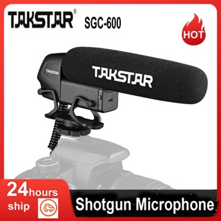 Takstar SGC-600 ไมโครโฟนสัมภาษณ์ 3.5 มม. ปลั๊ก 3.5 มม.