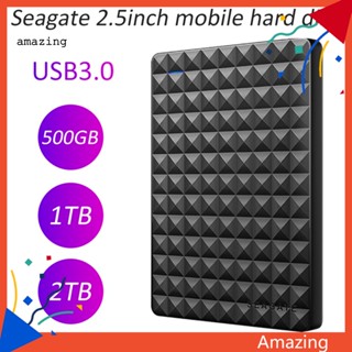 [AM] ฮาร์ดไดรฟ์ภายนอก ความจุเยอะ 500GB 1TB 2TB 25 นิ้ว HDD USB 30 สําหรับโน้ตบุ๊ก