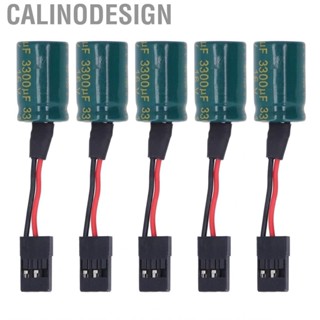 Calinodesign 5pcs RC  Voltage Protector 3300uF 16V Receiver Spare Tool