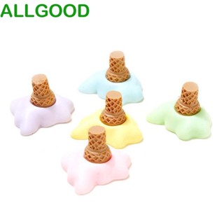 Allgoods ไอศกรีมจิ๋ว ไอศกรีมไหล ไอศกรีม DIY สมุด งานฝีมือเรซิน อาหารปลอม ตกแต่งบ้าน