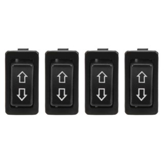 สวิตช์หน้าต่างรถยนต์ 5Pin 1 2 4 ชิ้น พร้อมสวิตช์หน้าต่างรถยนต์ DC12V 24V