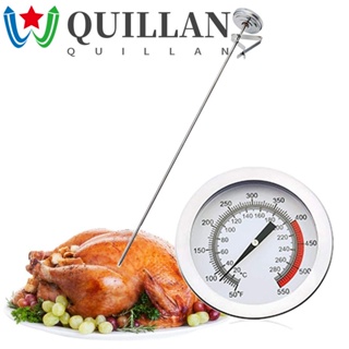 Quillan เครื่องวัดอุณหภูมิเนื้อสัตว์ แบบ Dial ทอดลึก อ่านทันที บาร์บีคิว