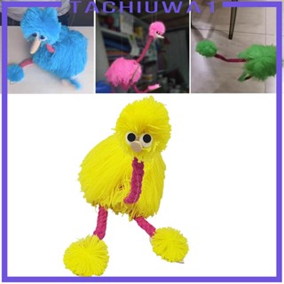 [Tachiuwa1] ของเล่นตุ๊กตาหุ่นสวมนิ้ว รูปสัตว์น่ารัก ยืดหยุ่น สําหรับการแสดงบนเวที โรงละคร