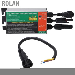 Rolan Grid Tie Microinverter  Micro Inverter Multi Protection AC 110V Aluminum Alloy Material for Small Solar System