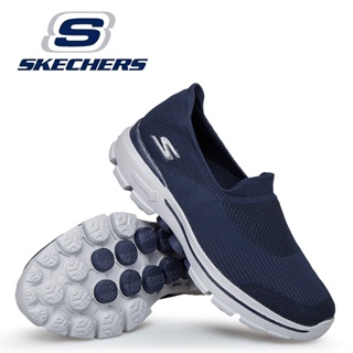 Skechers_ GOWALK ArchFit รองเท้าผ้าใบลําลอง พื้นหนา ระบายอากาศ ทนต่อการสึกหรอ ขนาดใหญ่ สําหรับผู้ชาย ผู้หญิง เหมาะกับการเล่นกีฬา ไซซ์ 35-45