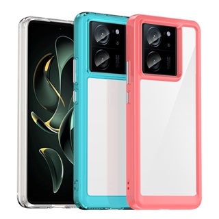 เคสโทรศัพท์มือถืออะคริลิคใส กันกระแทก สําหรับ Xiaomi Redmi K60 Ultra K60e K40 K50 Pro K40s