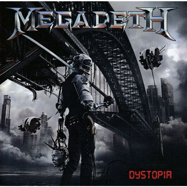 MEGADETH Dystopia CD สุดยอด