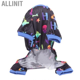 Allinit Halloween Dog Pajamas Cute Stylish Comfortable 4 Legged Pet Jumpsuit For Hbh