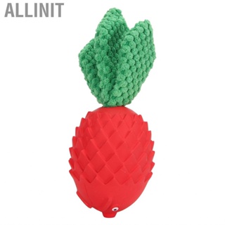 Allinit Rubber Dog Toys  Interactive Squeaky Chew Cute Shape for Outdoor