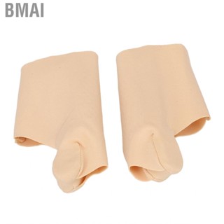 Bmai Bunions Toe Brace Reduce  Soft High Elasticity Bunion Relief Sleeve Silicone Pad Breathable for Sleeping Men Women