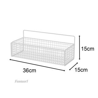 [Fenteer1] ตะกร้าเก็บของ แบบแขวนผนัง สําหรับห้องน้ํา ห้องนั่งเล่น