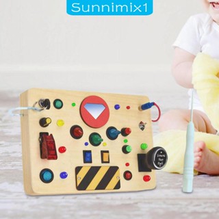 [Sunnimix1] บอร์ดไฟ LED ของเล่นสําหรับเด็กผู้หญิง