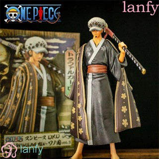 Lanfy โมเดลฟิกเกอร์ อนิเมะ Luffy Zoro Sanji Ace Sabo Chopper ของเล่นสําหรับเด็ก