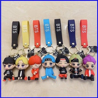 Gp1 พวงกุญแจ จี้ตุ๊กตา BTS Tiny TAN JIN RM J-HOPE SUGA V JIMIN JUNGKOOK PG1 สําหรับห้อยกระเป๋า