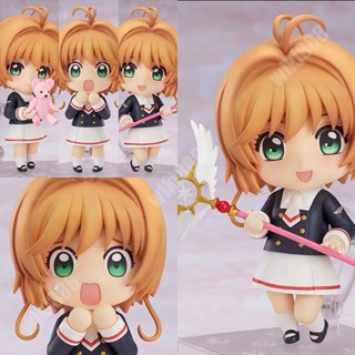 โมเดลฟิกเกอร์ อนิเมะ Nendoroid Card Captor Sakura GSC 918 Kinomoto Sakura Ver Change Face Articulado