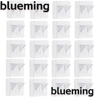 Blueming2 ชั้นวางของอะคริลิคใส แบบมีกาวในตัว สําหรับตู้เสื้อผ้า ตู้หนังสือ ห้องครัว 20 ชิ้น